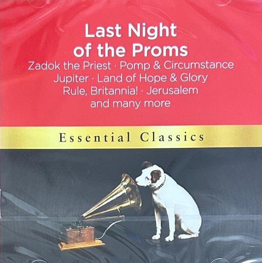Last Night At The Proms - CD Audio