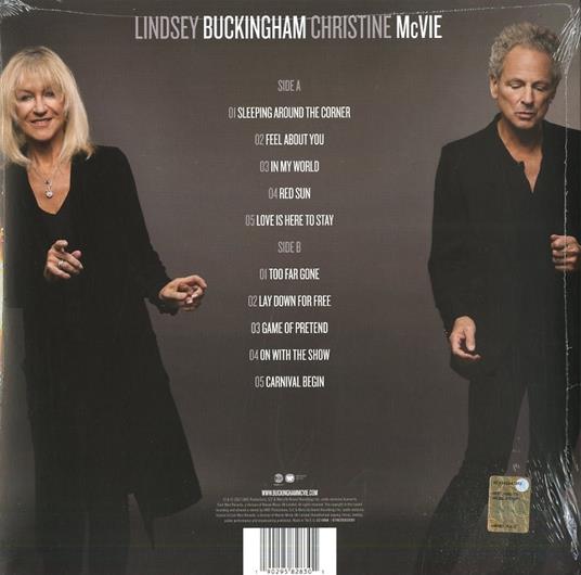 Lindsey Buckingham & Christine McVie - Vinile LP di Christine McVie,Lindsey Buckingham - 2