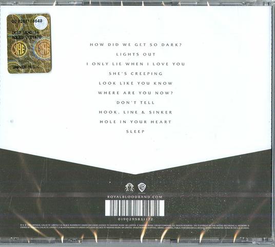 How Did We Get So Dark? - CD Audio di Royal Blood - 2