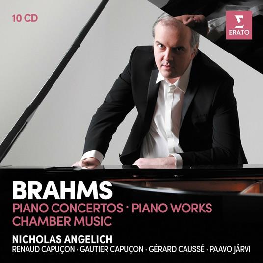 Concerti per pianoforte - CD Audio di Johannes Brahms,Nicholas Angelich
