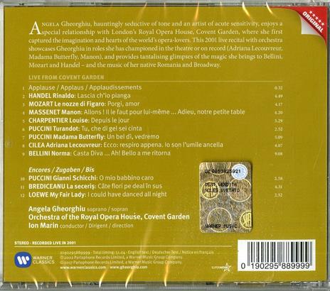 Live from Covent Garden - CD Audio di Angela Gheorghiu - 2