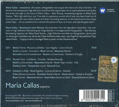 The New Sound of Maria Callas - CD Audio di Maria Callas - 2