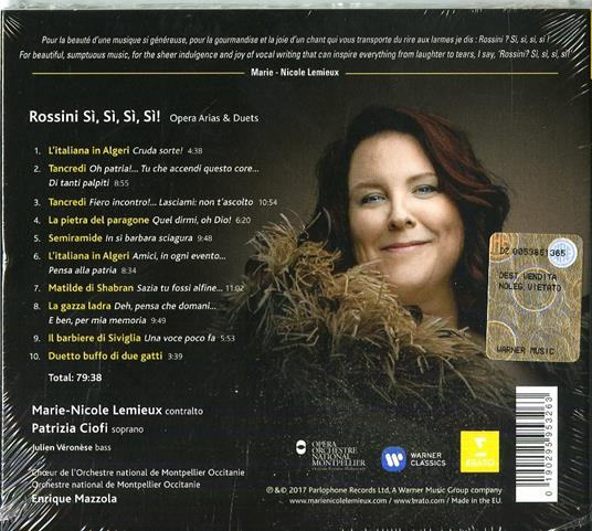 Arie d'opera - Duetti - CD Audio di Gioachino Rossini,Marie-Nicole Lemieux - 2