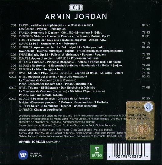 Icon. Armin Jordan - CD Audio di Armin Jordan - 2