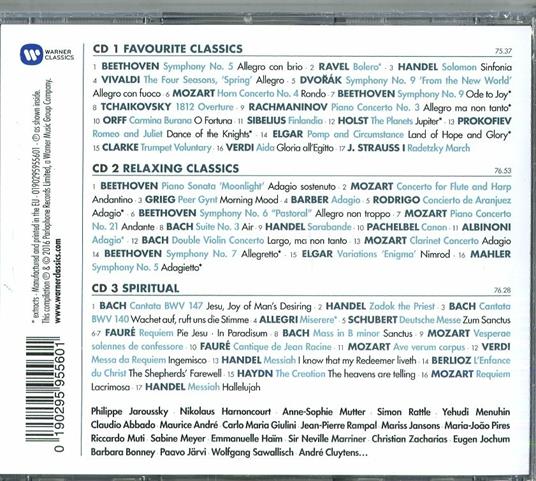 50 Best Classics - CD Audio - 2