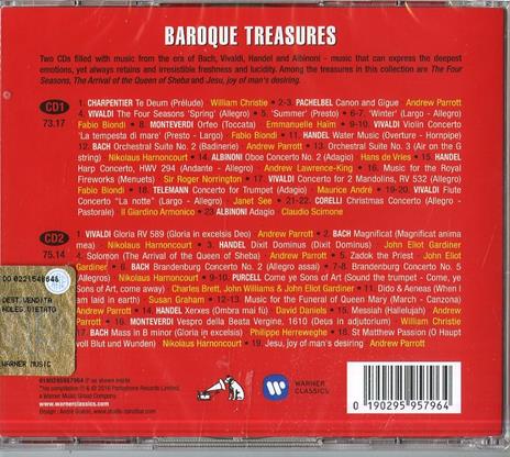 Baroque Treasures (Tesori del Barocco) (Nipper Series) - CD Audio - 2