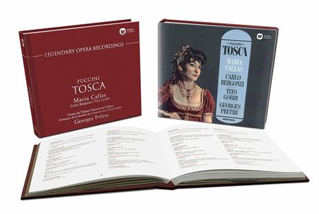 Tosca (Registrato nel 1965) - CD Audio di Maria Callas,Carlo Bergonzi,Giacomo Puccini,Georges Prêtre - 2