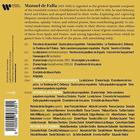Manuel De Falla Edition - CD Audio di Manuel De Falla - 2