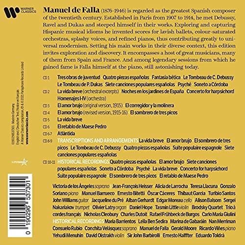 Manuel De Falla Edition - CD Audio di Manuel De Falla - 2
