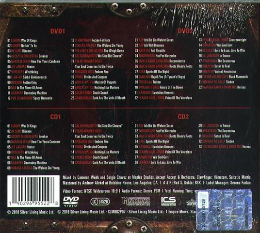 Live at Wacken 2017. 28 Years Louder Than Hell (Box Set Digipack) - CD Audio + DVD - 2