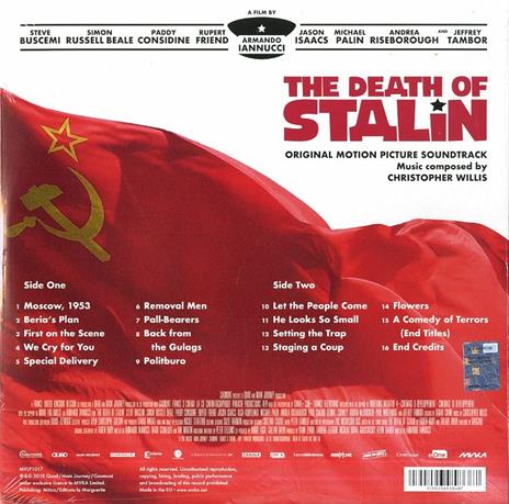 The Death of Stalin (Colonna sonora) - Vinile LP di Christopher Willis - 2