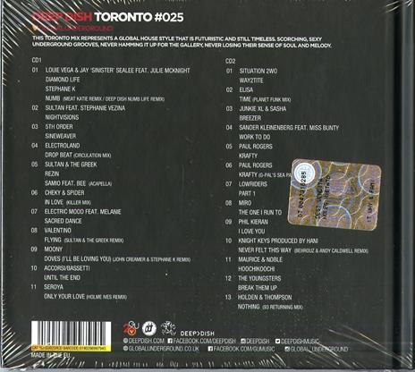 Global Underground 25 Toronto - CD Audio di Deep Dish - 2