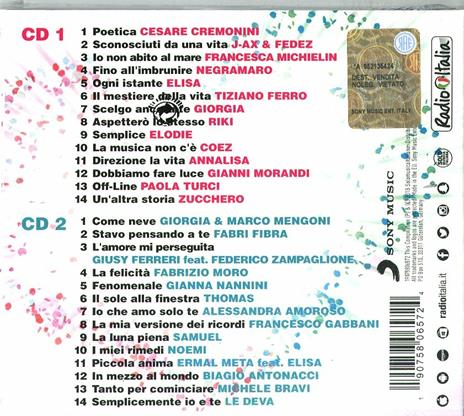 Radio Italia Love 2018 - CD Audio - 2