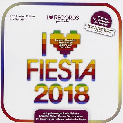 I Love Fiesta 2018 - CD Audio