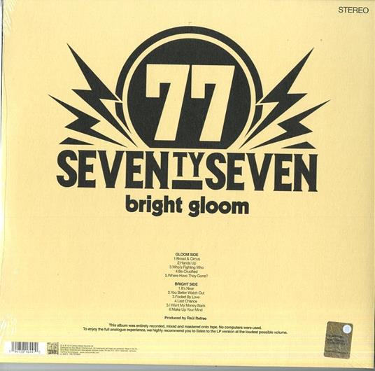 Bright Gloom - Vinile LP di '77,77 - 2