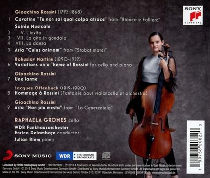 Hommage A Rossini - CD Audio di Raphaela Gromes