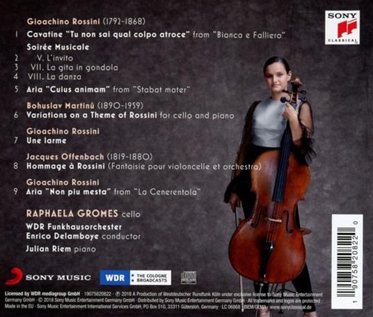 Hommage A Rossini - CD Audio di Raphaela Gromes