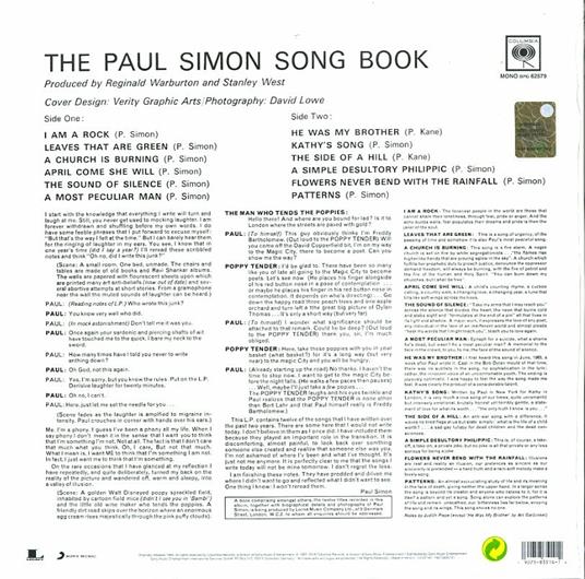 The Paul Simon Songbook - Vinile LP di Paul Simon - 2