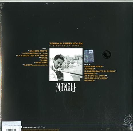 Mowgli. Il Disco della Giungla (Vinile Effetto Tigre) - Vinile LP di Tedua - 2