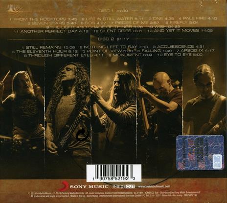 Live Over Europe - CD Audio di Fates Warning - 2