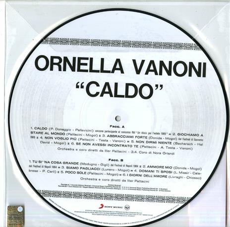 Caldo (Picture Disc) - Vinile LP di Ornella Vanoni - 2