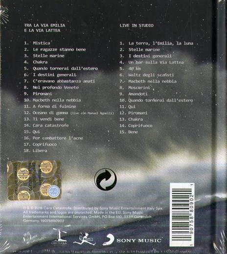 2008-2018 Tra la via Emilia e la via Lattea - CD Audio di Le Luci della Centrale Elettrica,Vasco Brondi - 2