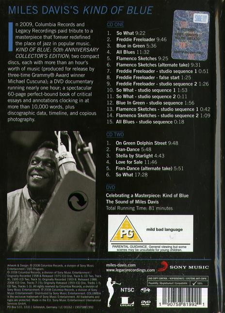 Kind of Blue (Deluxe 50th Anniversary Collector's Edition) - CD Audio di Miles Davis - 2
