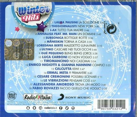Radio Italia Winter Hits - CD Audio - 2
