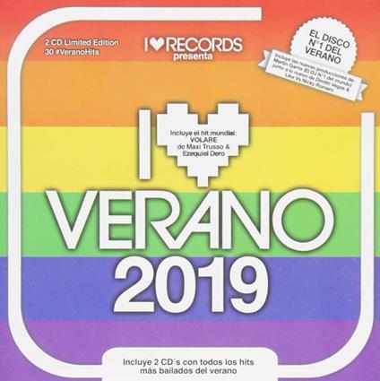 I Love Verano 2019 - CD Audio