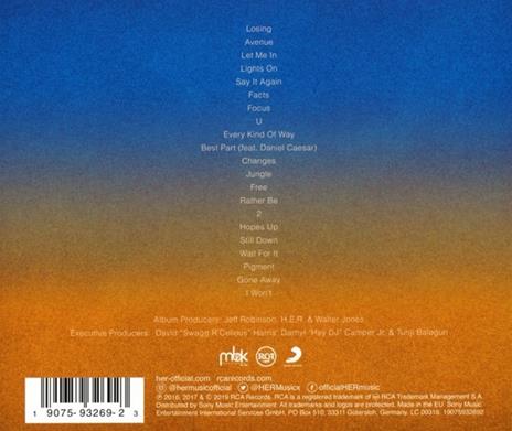 H.E.R. - CD Audio di H.E.R. - 2