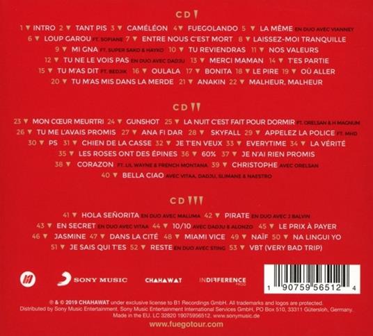 Ceinture Noire (Transcendance) - CD Audio di Maitre Gims - 2