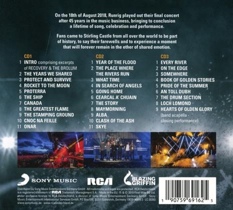 The Last Dance. Farewell Concert (Limited Edition) - CD Audio di Runrig - 2