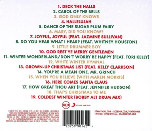 The Best of Pentatonix Christmas - CD Audio di Pentatonix - 2
