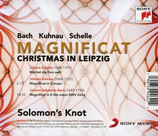 Magnificat - Christmas In Leipzig - CD Audio di Johann Sebastian Bach,Johann Kuhnau,Solomon's Knot