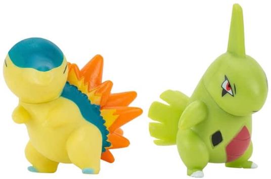 Pokémon Battle Mini Figures Pack 5-8 cm Wave 10 Larvitar + Cyndaquil - 2