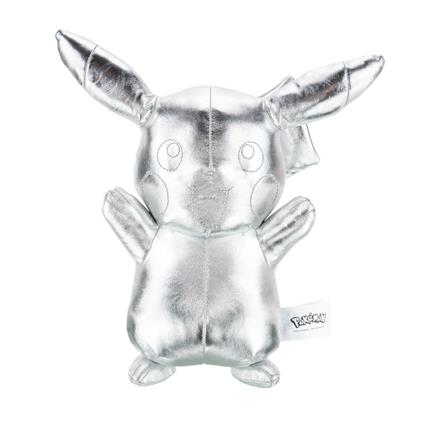 Pokémon 25th anniversary Select Plush Figure Silver Version Pikachu 30 cm