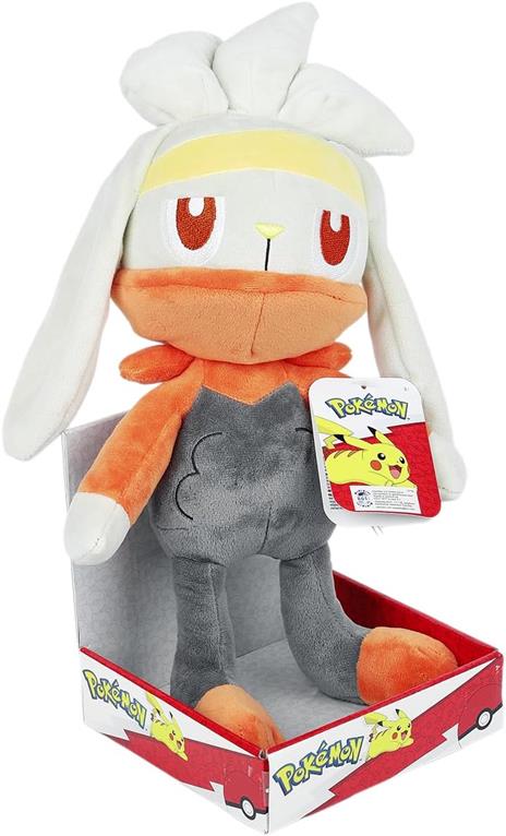 Peluche Pokemon Raboot 30cm - 3