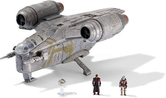 Star Wars Micro Galaxy Squadron Vehicle Con Figures Con Figures Razor Crest 20 Cm Jazwares