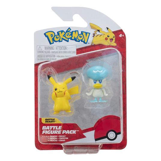 Pokémon Gen IX Battle Figure Pack Mini Figure 2-Pack Pikachu & Quaxly 5 cm - 2