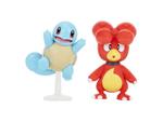 Pokémon Battle Figura Set Figura 2-pack Magby & Squirtle -5 Jazwares