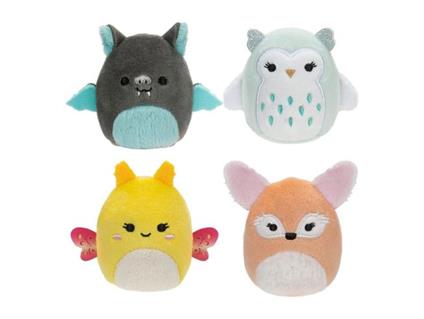 Squishville Mini Squishmallows Peluche Figura 4-pack Up All Night Squad 5 Cm Jazwares