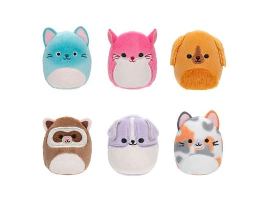 Squishville Mini Squishmallows Peluche Figura 6-pack Perfect Pals Squad 5 Cm Jazwares