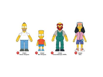 Simpsons Mini Figura Wave 1 13 Cm Jakks Pacific