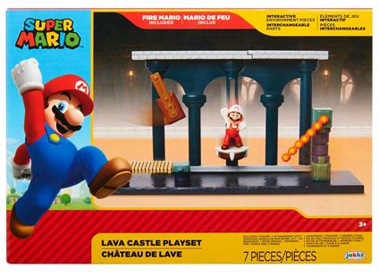 Super Mario Playset Castello di Lava (400174)