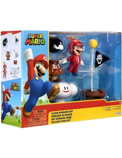 Super Mario Playset Cloud Diorama