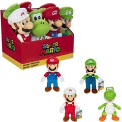 Jakks Pacific Super Mario Peluche 20 cm Personaggi Assortiti