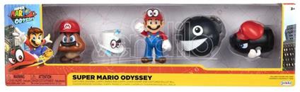 Super Mario Bros pack 5 figures 6,5cm Jakks Pacific