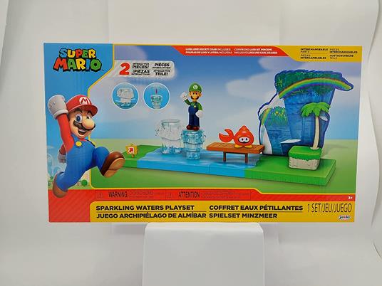 Super Mario Bros Sparkling Waters playset Jakks Pacific - 2