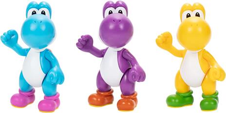 Super Mario Bros Yoshi pack 3 figures 10cm Jakks Pacific
