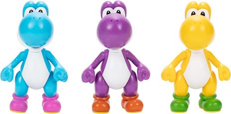 Super Mario Bros Yoshi pack 3 figures 10cm Jakks Pacific - 2